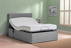 Ottaman adjustable bed electric Raised at foot